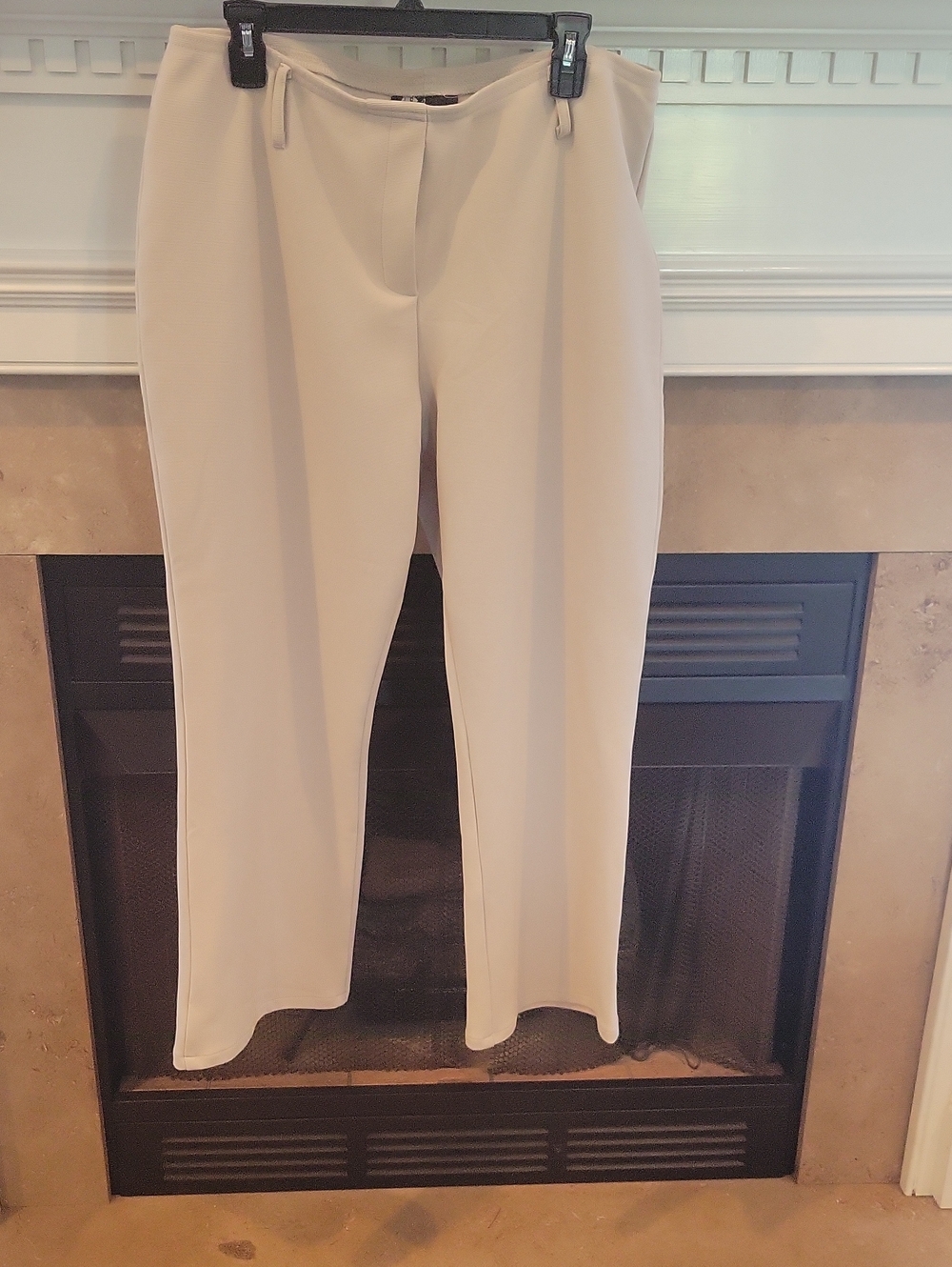 Joe Benbasset Cream Straight-Leg Work Trousers - Picture 1 of 6